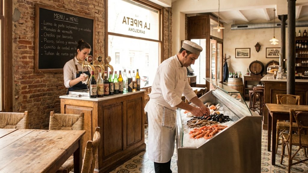 ¿Qué hace al Restaurante La Pipeta Barcelona una bodega tan especial?