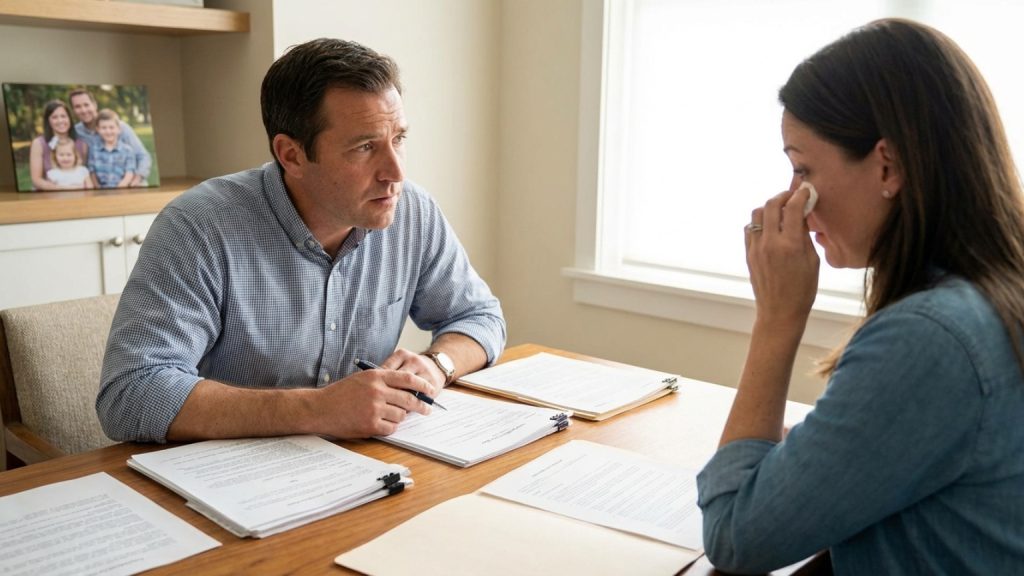 ¿Cómo la empatía evita traumas en problemas familiares jurídicos?