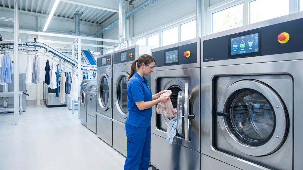 ¿Cómo la maquinaria industrial de última generación cuida tu ropa y reduce el consumo energético?