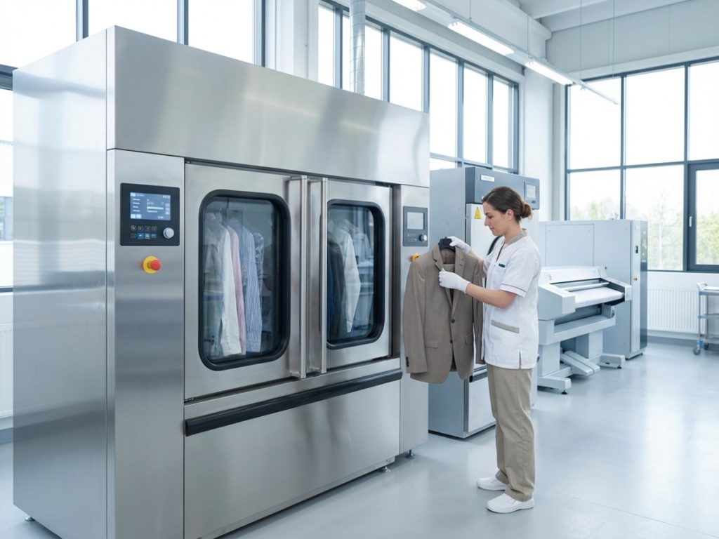 Maquinaria de última generación para cuidar tu ropa y ahorrar energía