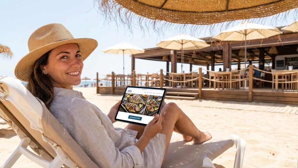 ¿Cuándo llegará la nueva web de tu restaurante de playa favorito?