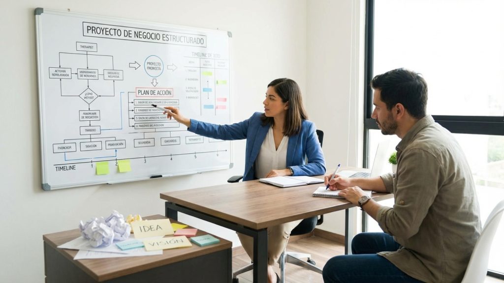 ¿Cómo transformar una idea de negocio en un proyecto estructurado?