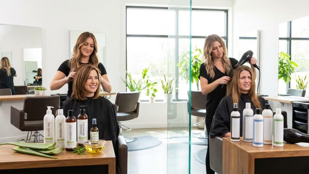 ¿Peluquería natural: qué la diferencia de la convencional?