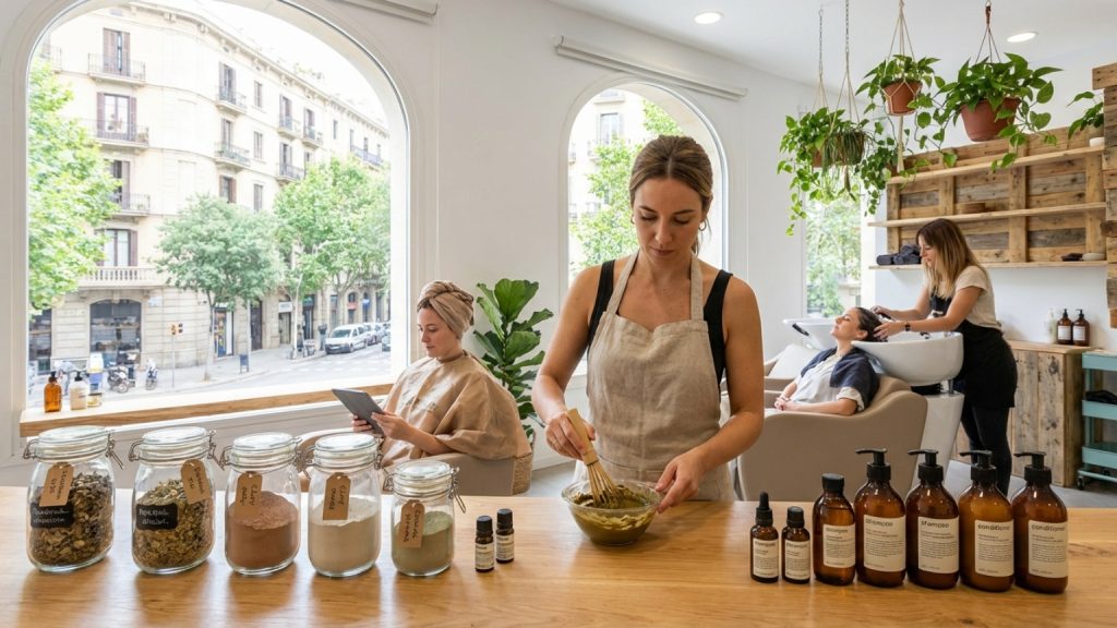 ¿Por qué elegir la peluquería natural para tu cabello en Barcelona?