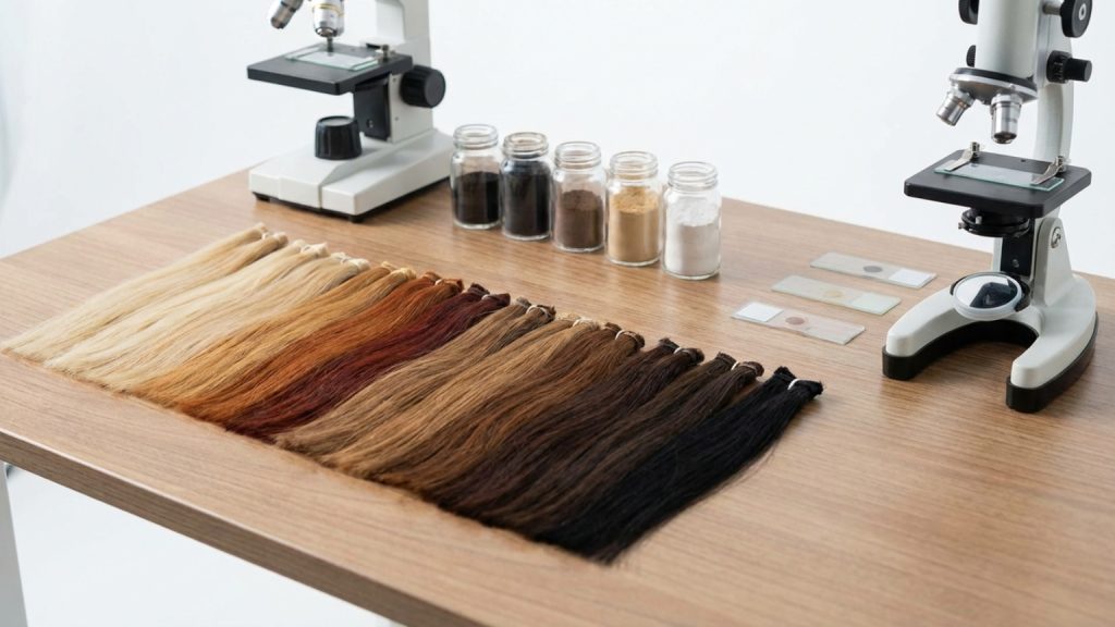 What is hair color?