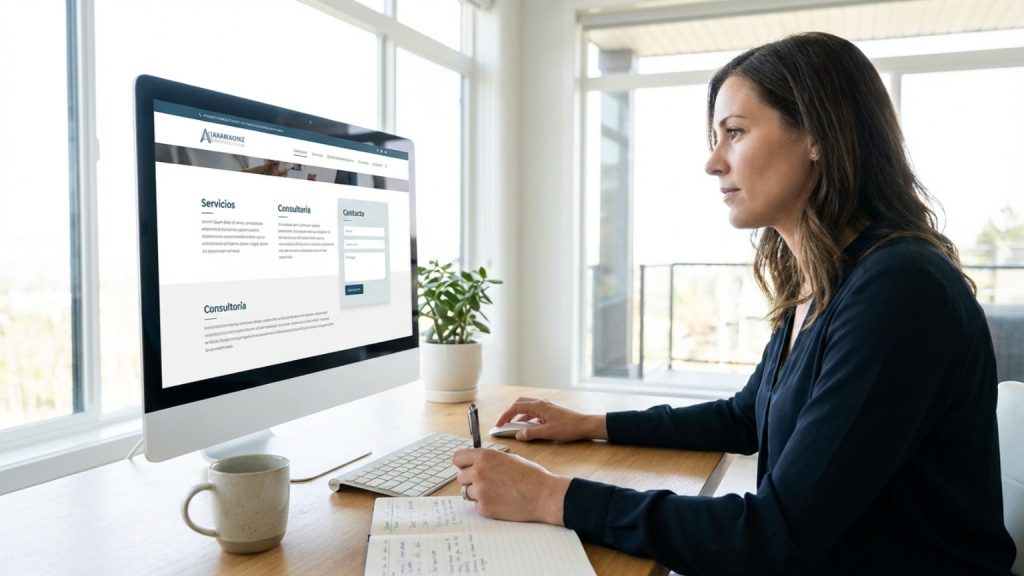 ¿Cuál es la propuesta de valor de la empresa en su nueva web?