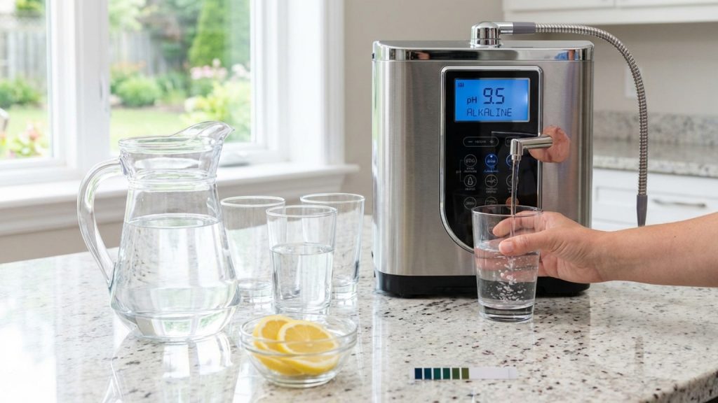 ¿Qué es el agua alcalina ionizada y cómo beneficia tu salud?