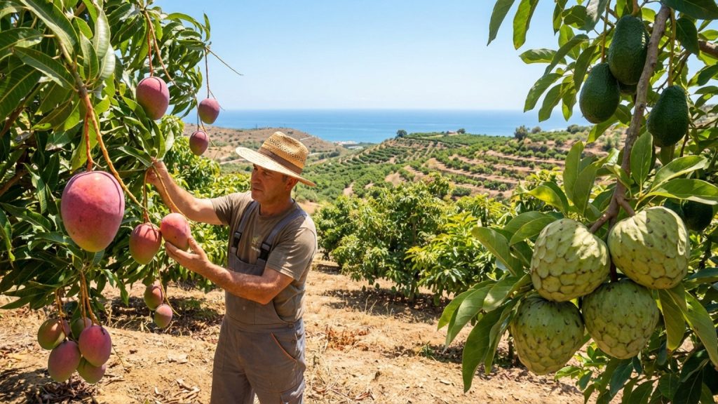 ¿Qué hace única a la fruta tropical de Andalucía?