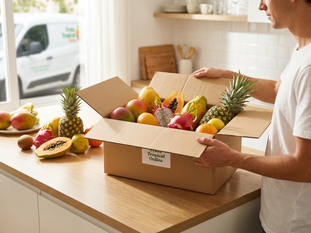 Tu fruta tropical online más fresca directamente a casa
