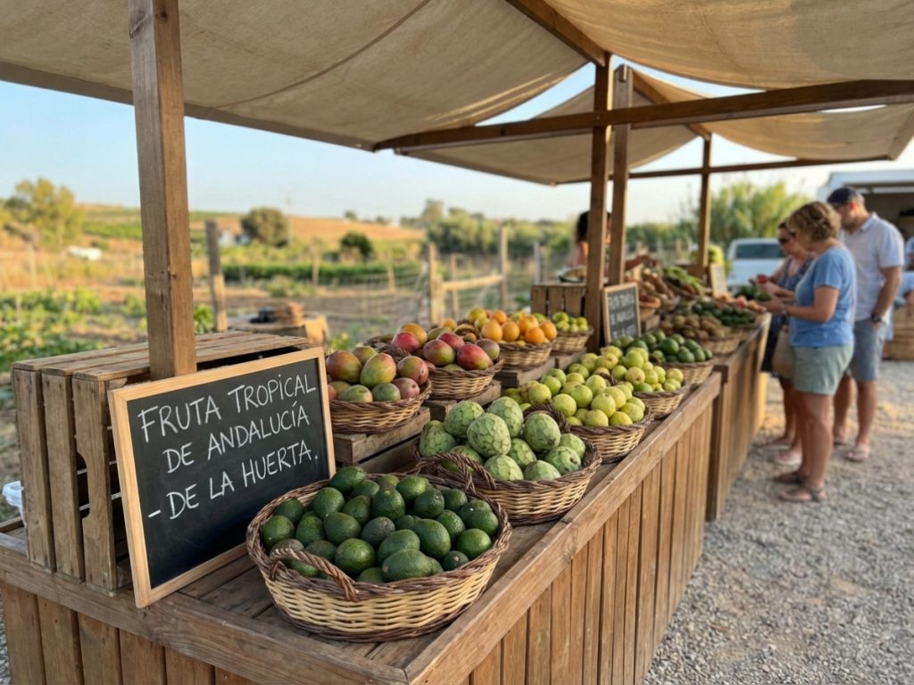 Descubre la exquisita fruta tropical de Andalucía
