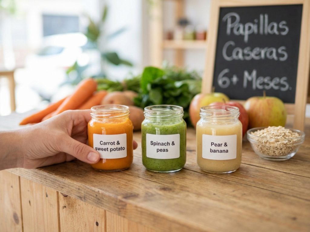 Papillas para bebés de 6 meses: la mejor opción para tu pequeño