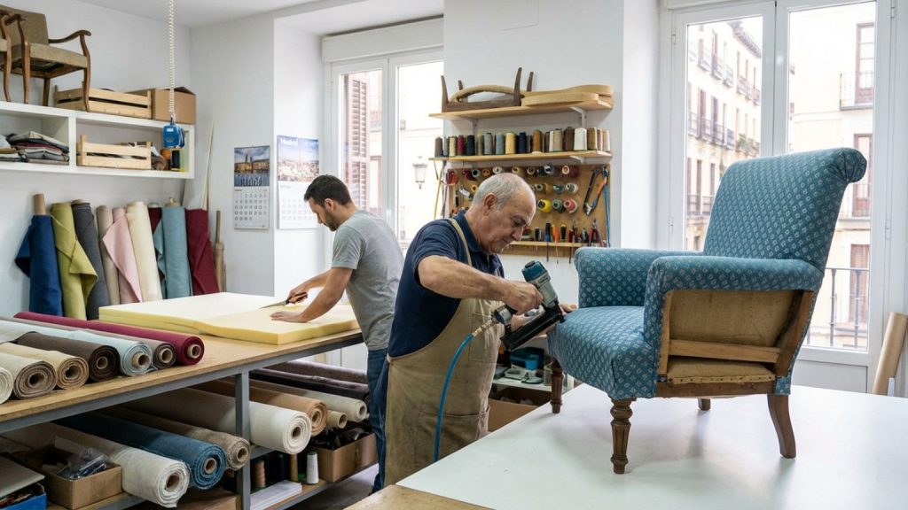 ¿Qué es la tapicería en Madrid y cómo puede renovar tus muebles?