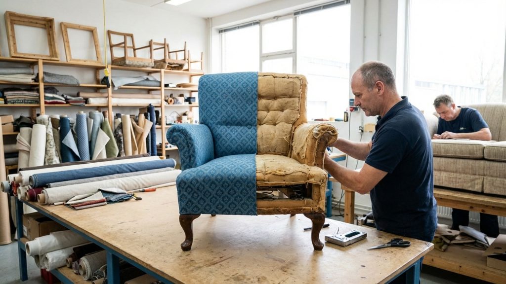 ¿Qué es la tapicería y cómo puede renovar tus muebles?