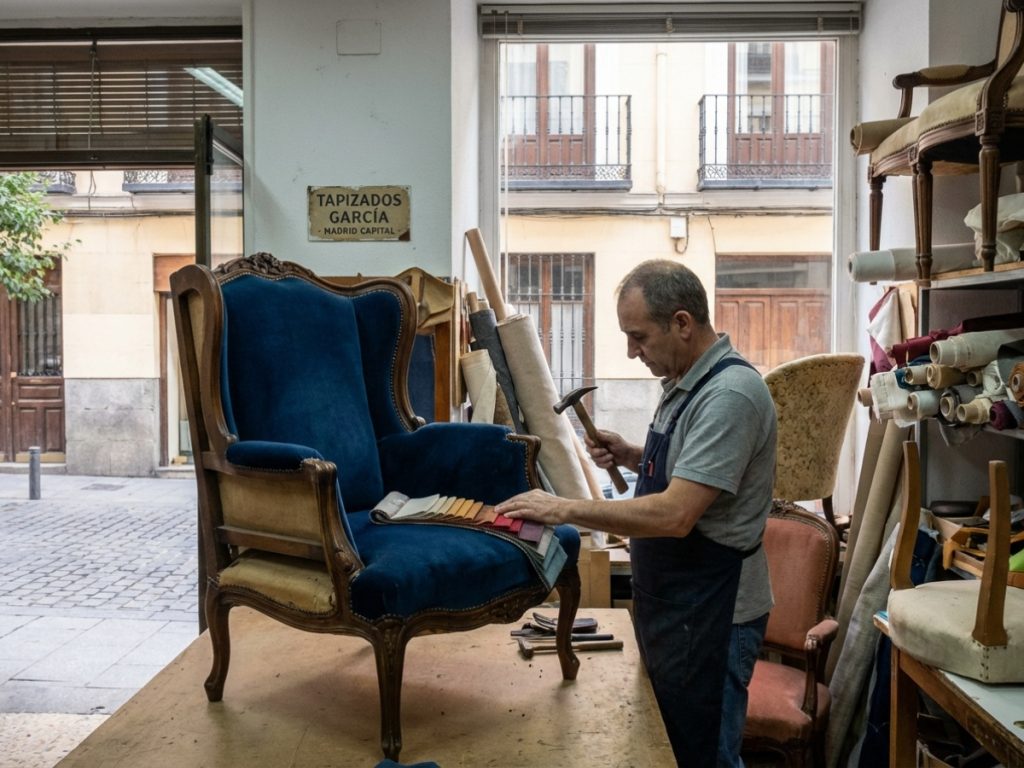 Expertos tapiceros en Madrid capital a tu servicio