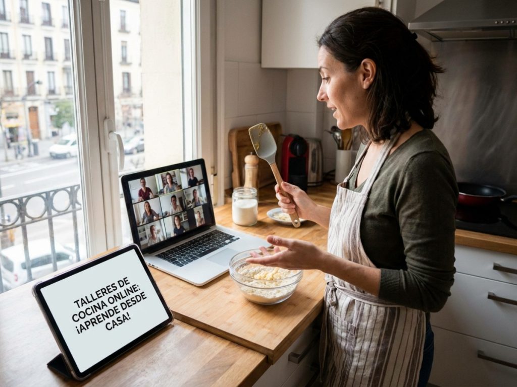 Descubre nuestros talleres de cocina online