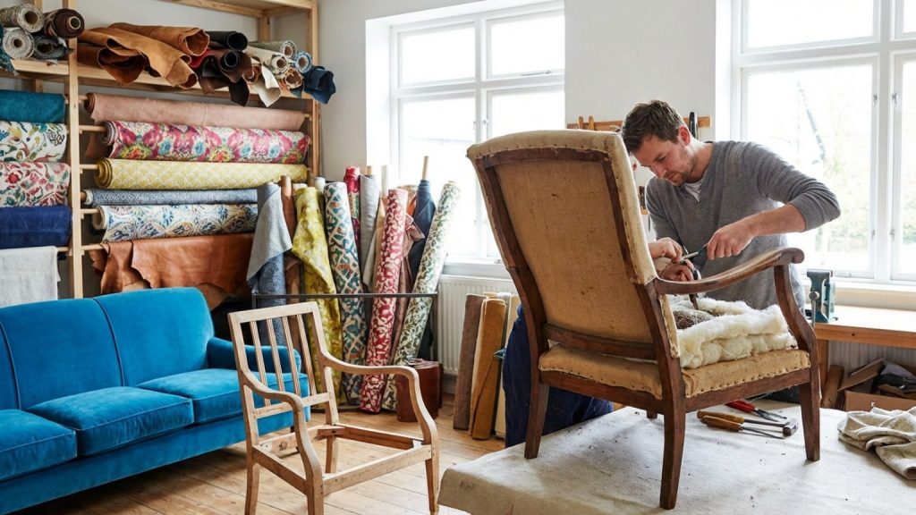 ¿Qué es la tapicería de muebles y cómo puede renovar su hogar?