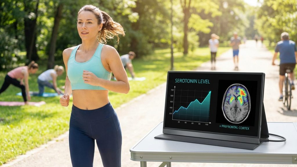 ¿Cómo entrenar la mente con ejercicio mejora la serotonina y el ánimo?