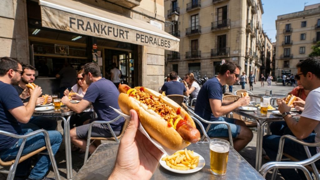 ¿Qué hace al frankfurt de Barcelona una tradición gastronómica?
