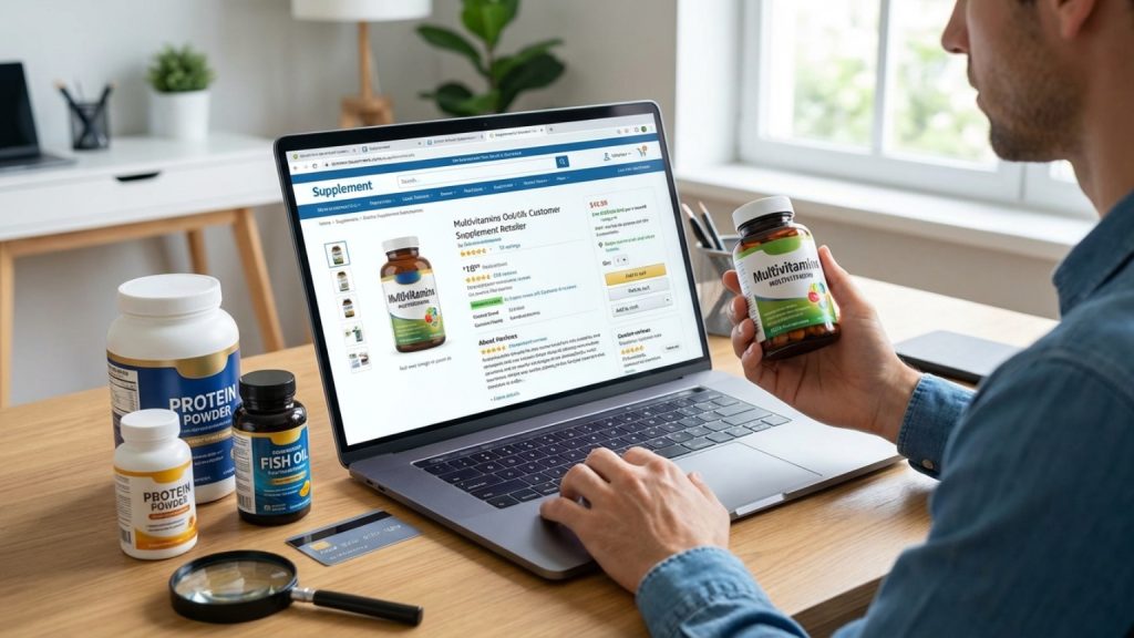 ¿Qué debes saber antes de comprar suplementos online?