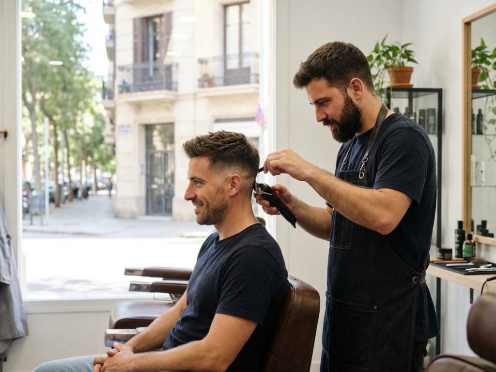 Tu mejor corte de pelo hombre en Barcelona