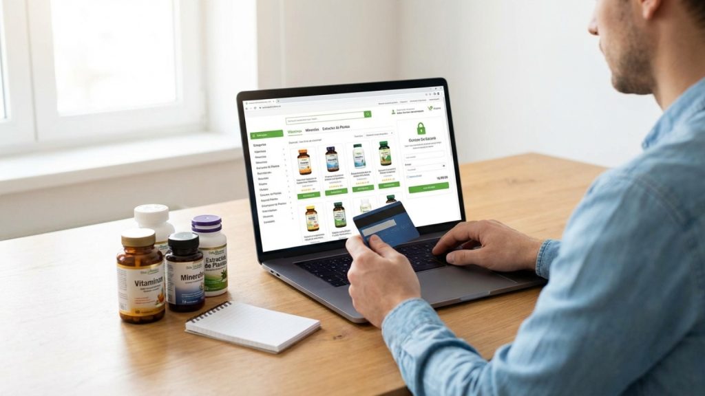 ¿Qué considerar al comprar suplementos online para tu bienestar?