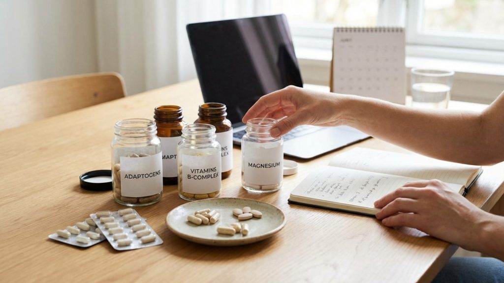 ¿Qué son los suplementos para el estrés y cómo funcionan?