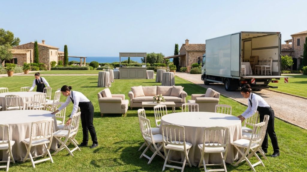 ¿Qué es el alquiler de mobiliario para eventos y cómo te ayuda a organizar tu celebración?