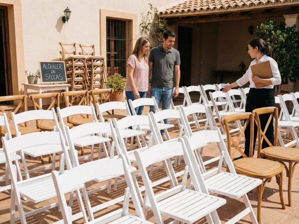 Alquiler de sillas para tus eventos