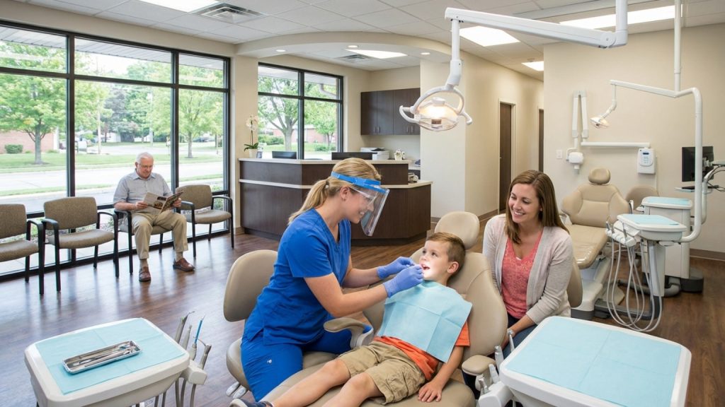 What is family dental care?