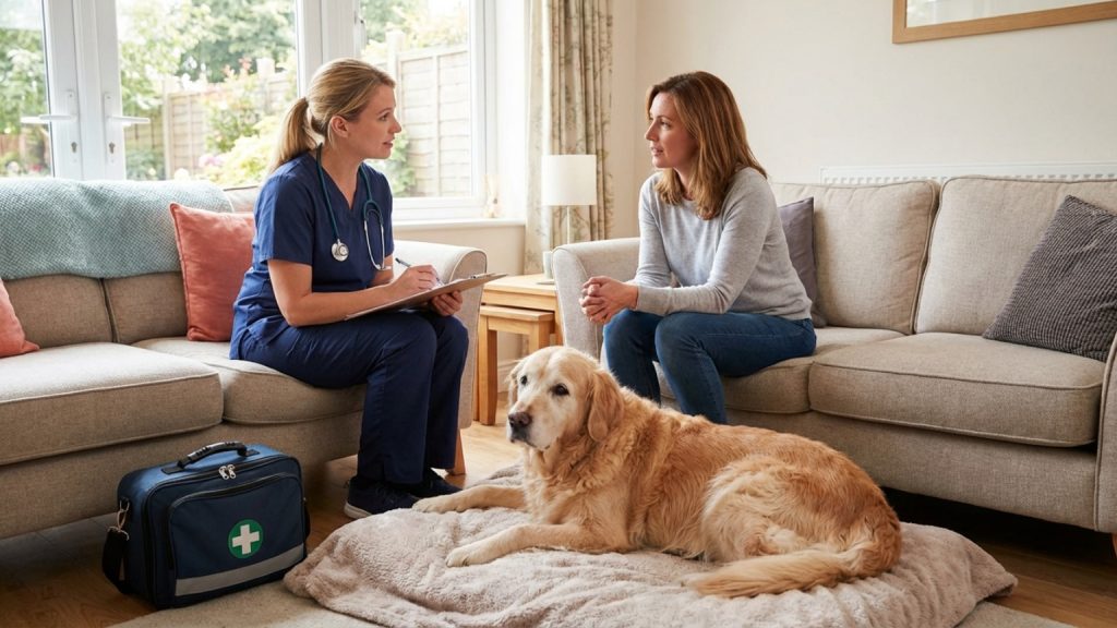 ¿Qué es la eutanasia a domicilio para mascotas y cuándo considerarla?