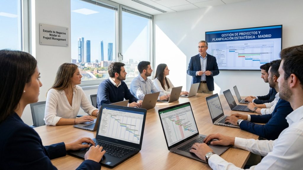 ¿Qué es un master en Project Management en Madrid?