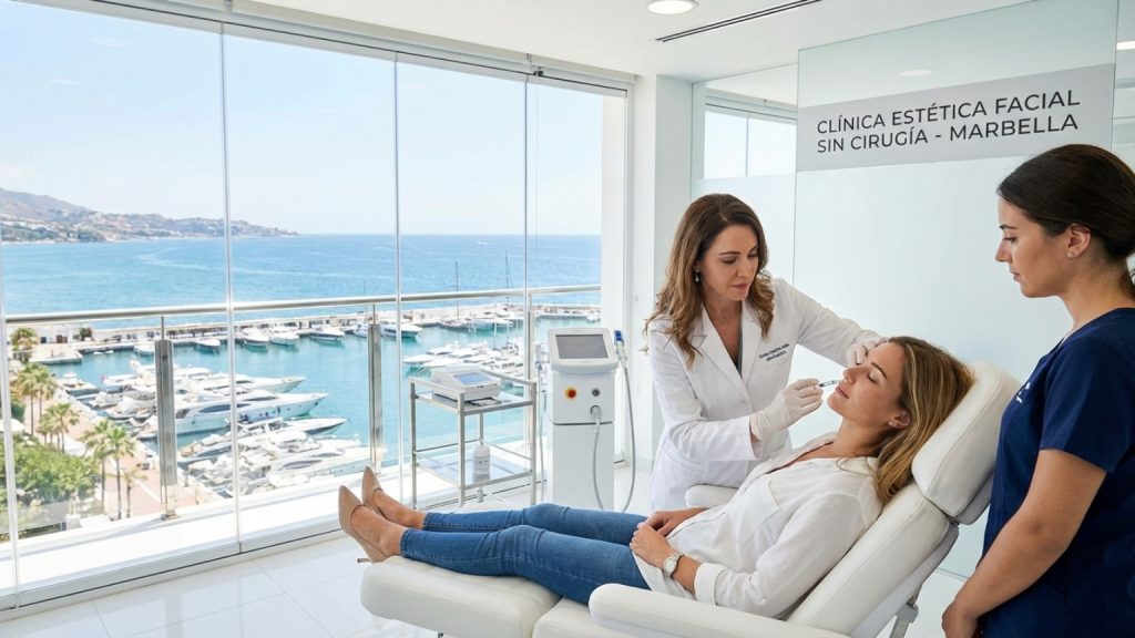 ¿Qué es la estética facial sin cirugía en Marbella y cómo funciona?