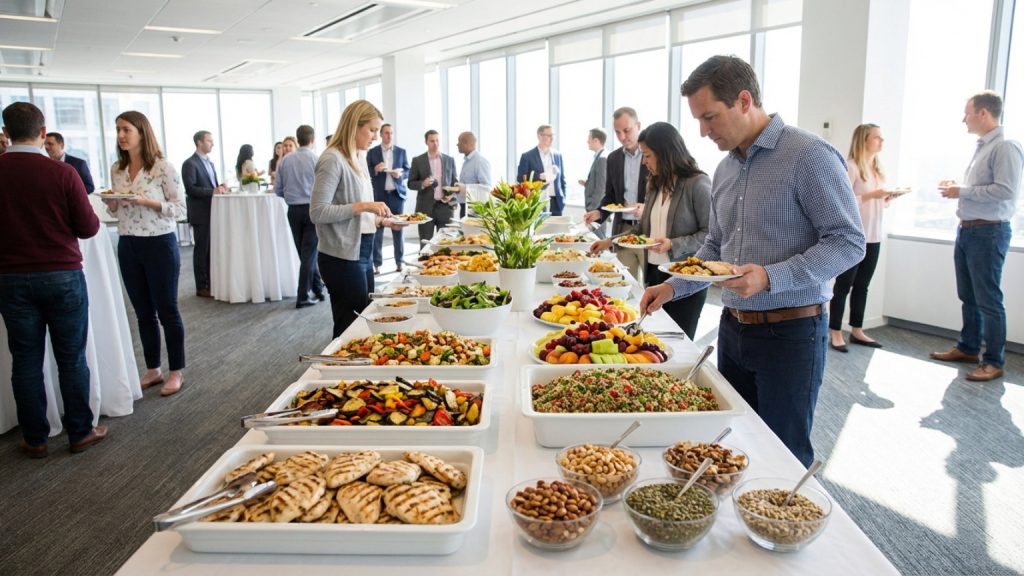 ¿Qué es un menú catering saludable para eventos?