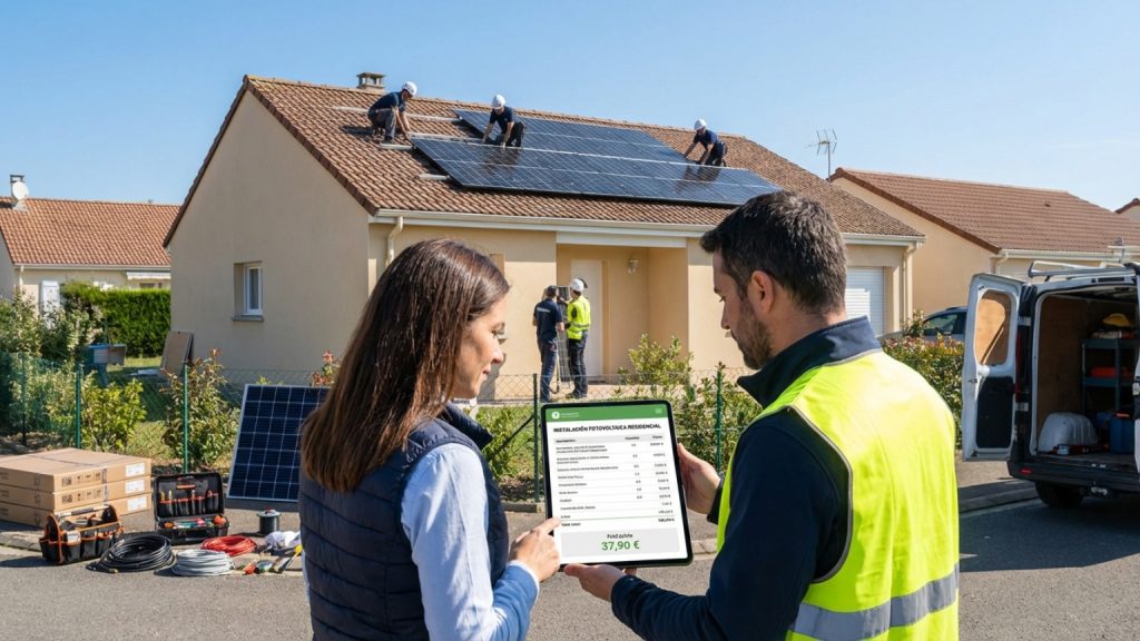 ¿Cuál es el precio de una instalación fotovoltaica para tu hogar?