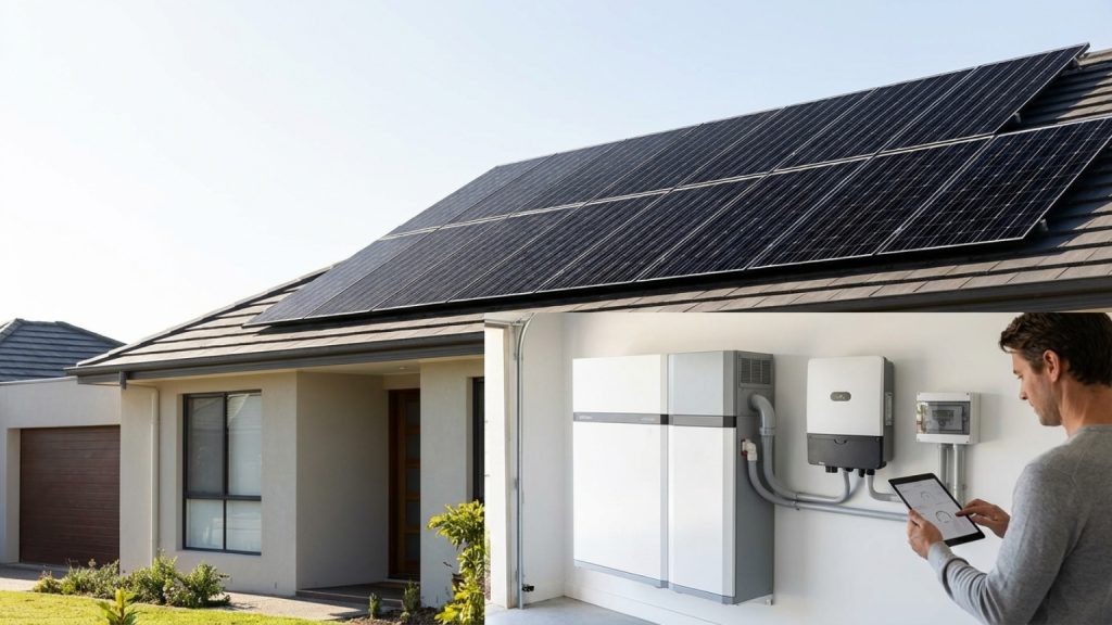 ¿Qué son los paneles solares con baterías y cómo funcionan?