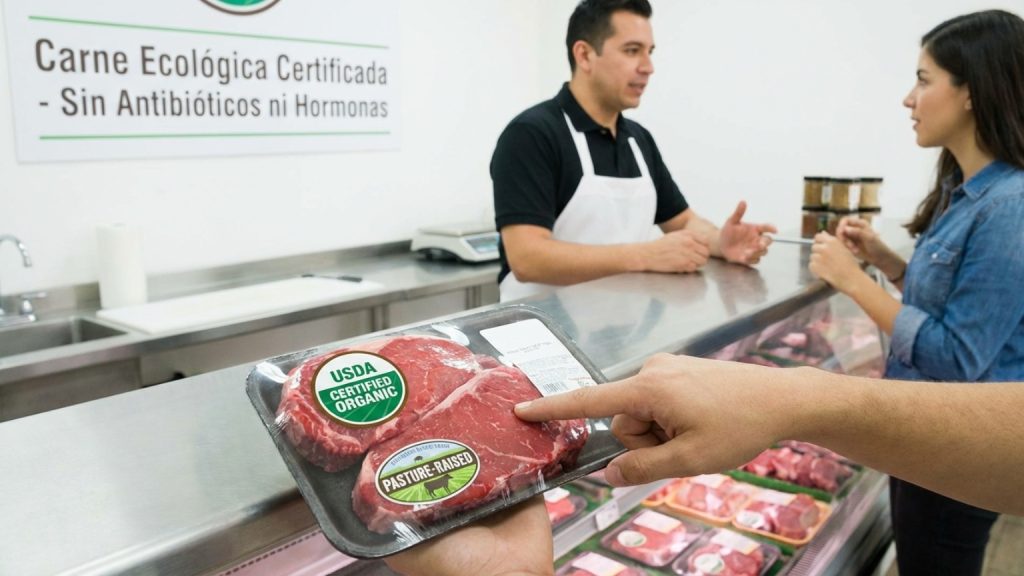 ¿Qué es la carne ecológica certificada y cómo reconocerla?