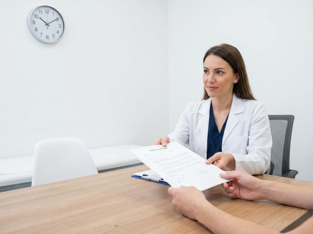 Certificado Médico Urgente: Obténgalo Rápido y Fácil