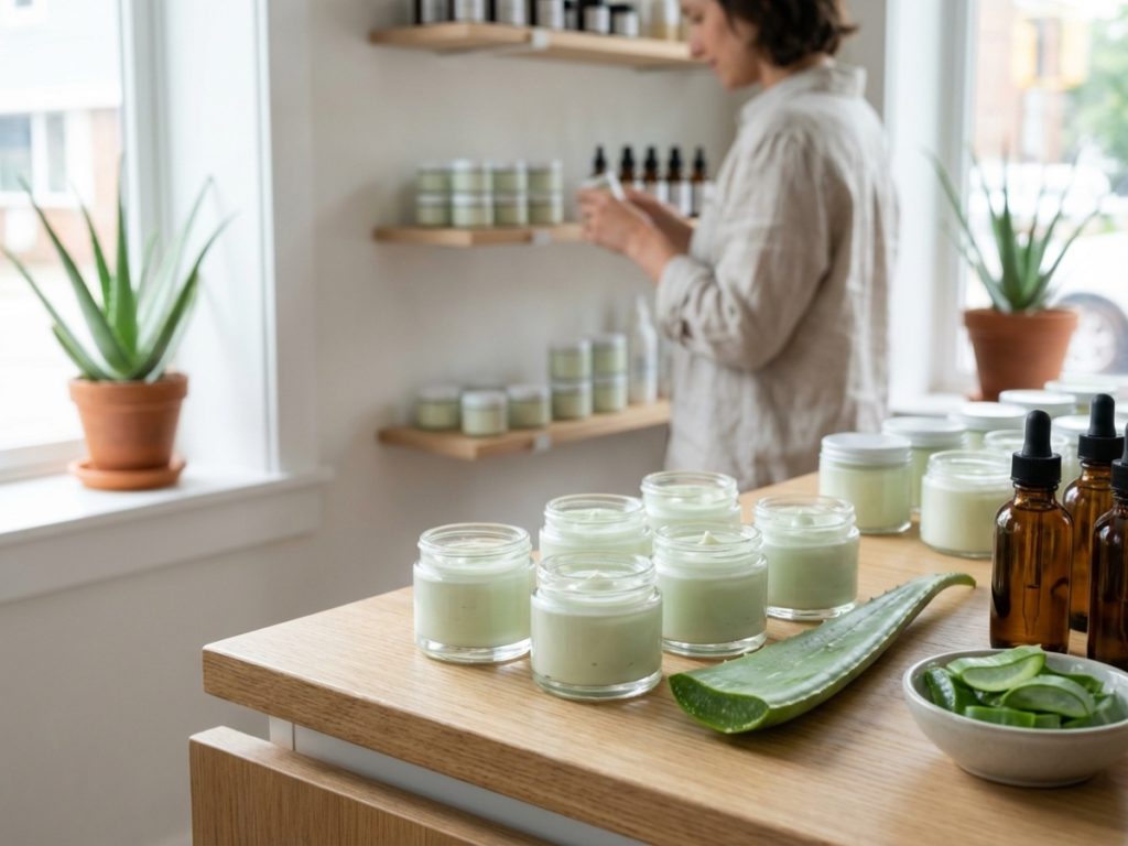 Descubre la cosmética facial natural con aloe vera