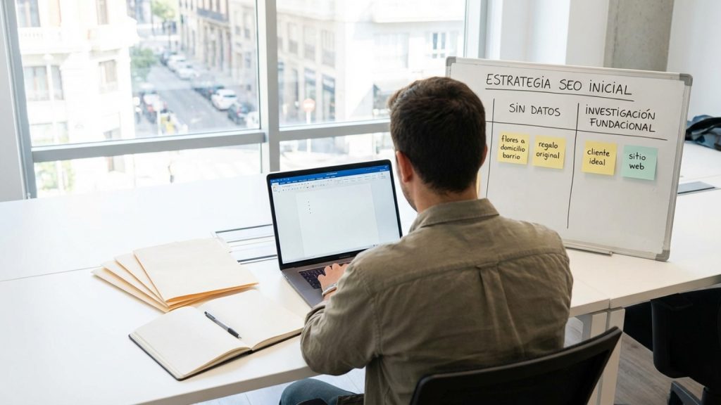 ¿Cómo construir una estrategia SEO inicial para tu negocio sin datos previos?