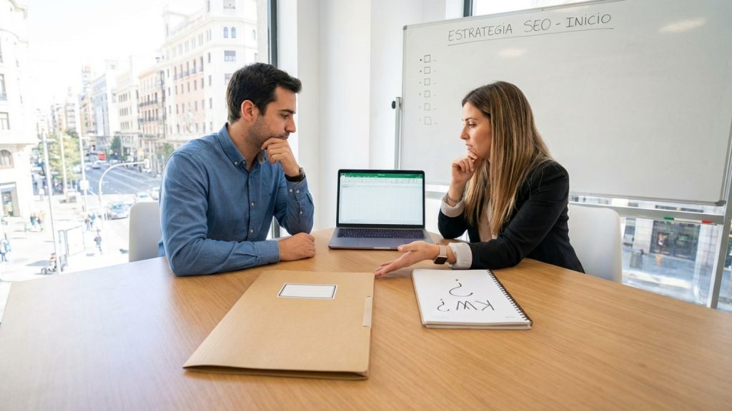 ¿Cómo empezar una estrategia SEO desde cero sin datos previos?