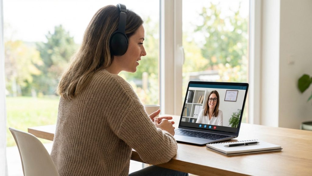 ¿Qué es la psicoterapia online y cómo funciona este apoyo profesional?