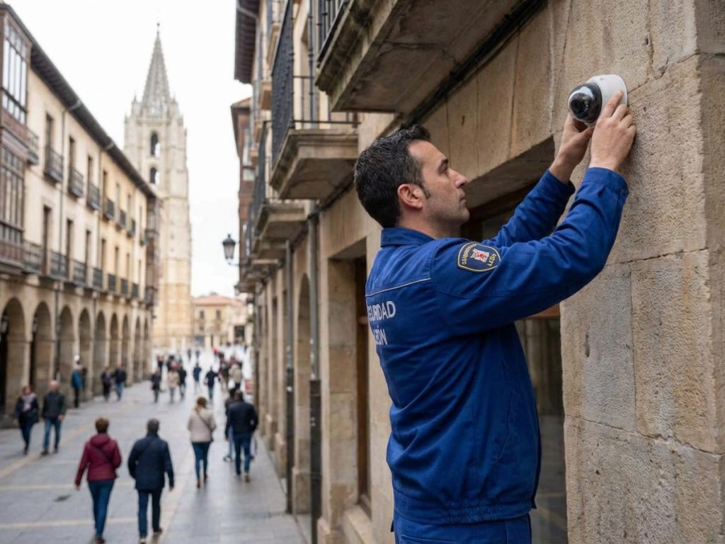 Cámaras de vigilancia en León: Seguridad profesional
