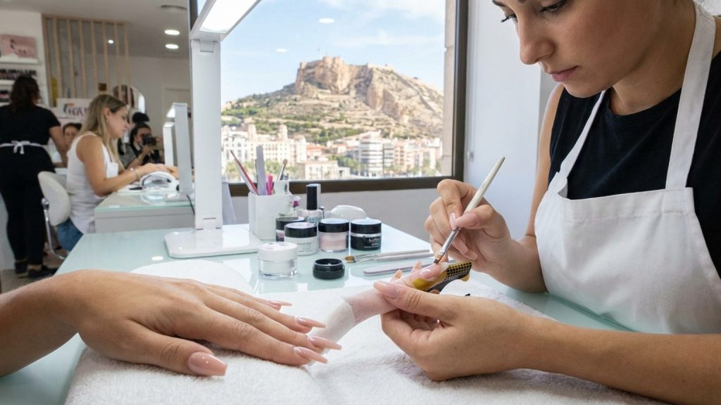 ¿Qué son las uñas esculpidas y por qué son una opción popular en Alicante?