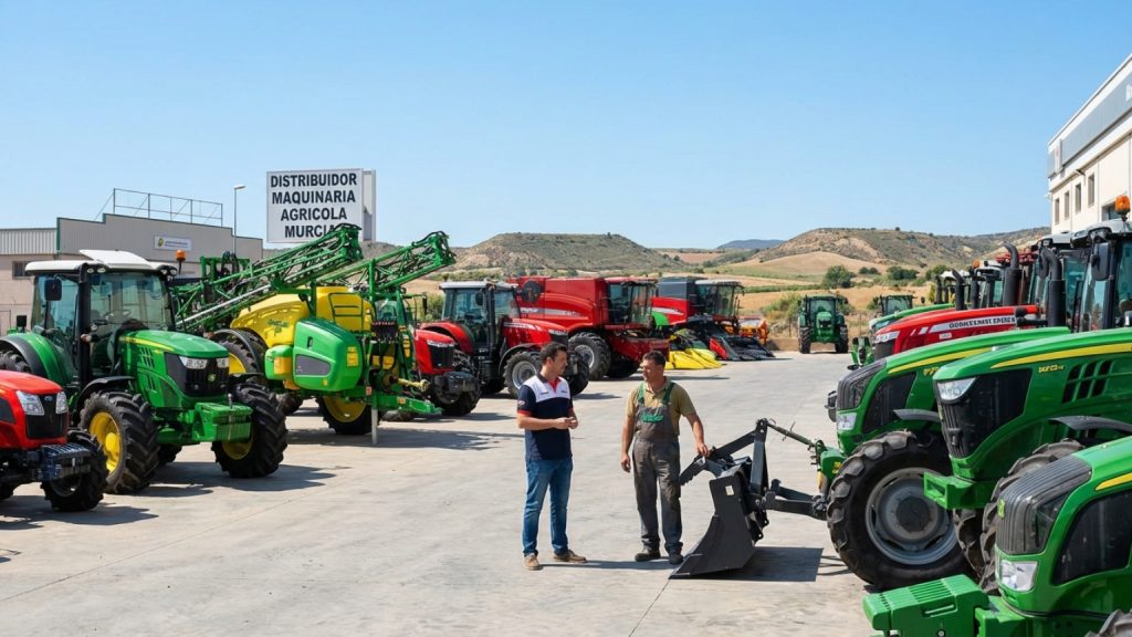 ¿Qué papel juega un distribuidor de maquinaria agrícola en Murcia?