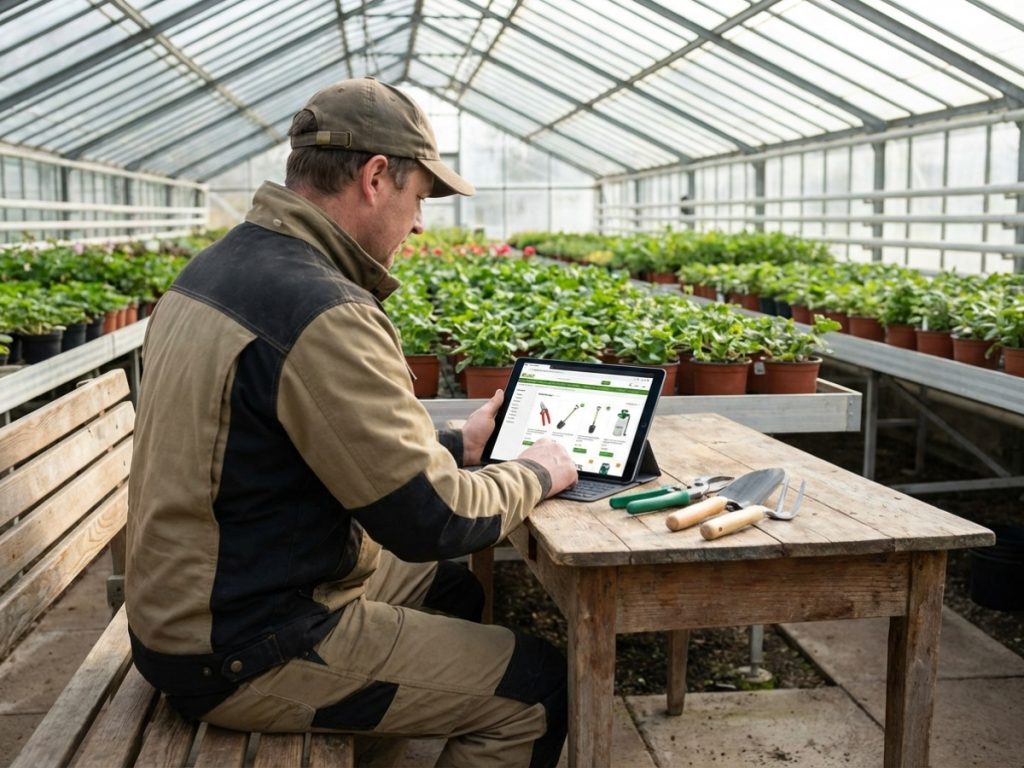 Descubra herramientas agrícolas online para su negocio