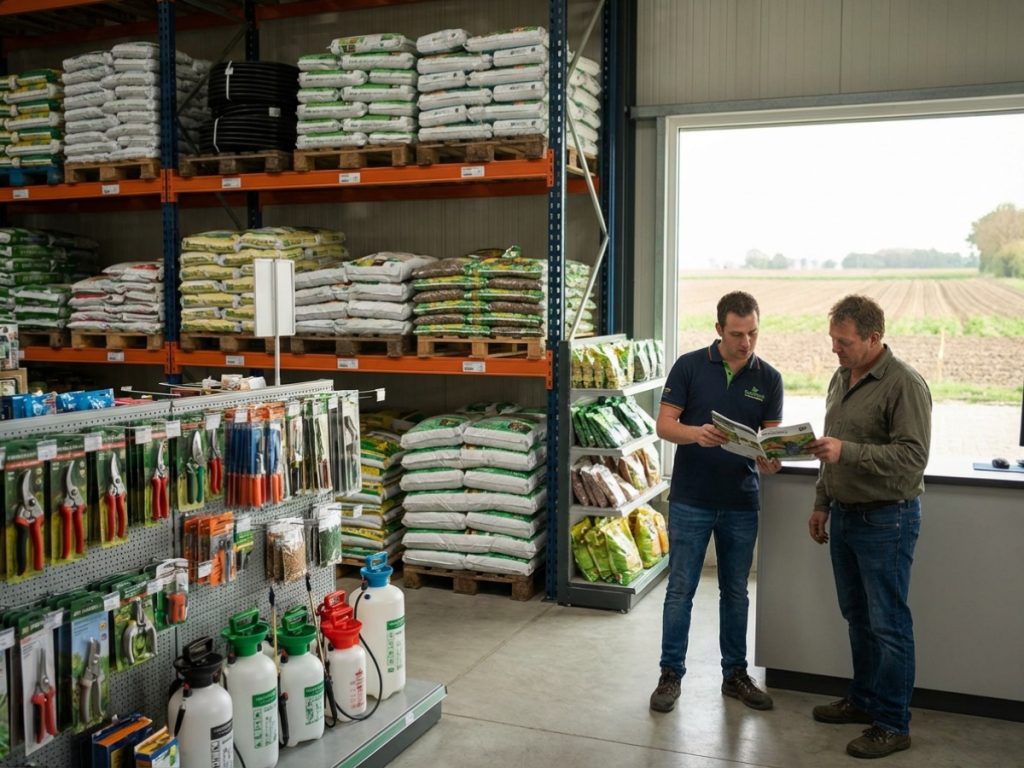 Suministros agrícolas profesionales para su explotación