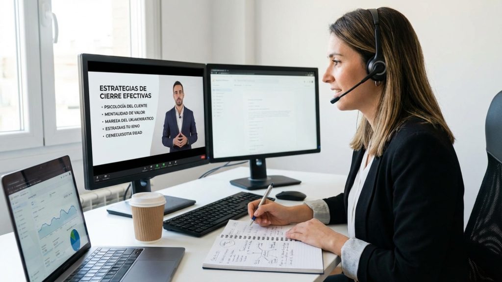 ¿Qué es un curso de ventas online y por qué es clave para tu futuro?