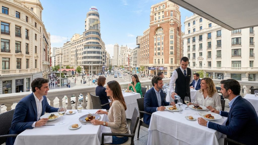 ¿Qué hace especial a un restaurante en Gran Vía?