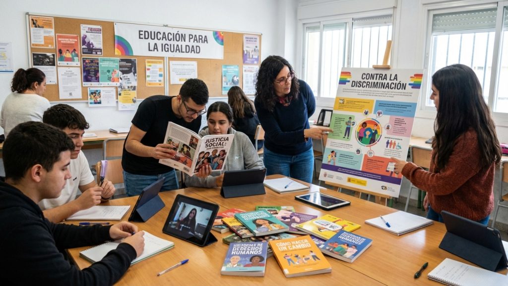 ¿Qué son los materiales educativos para la justicia social?