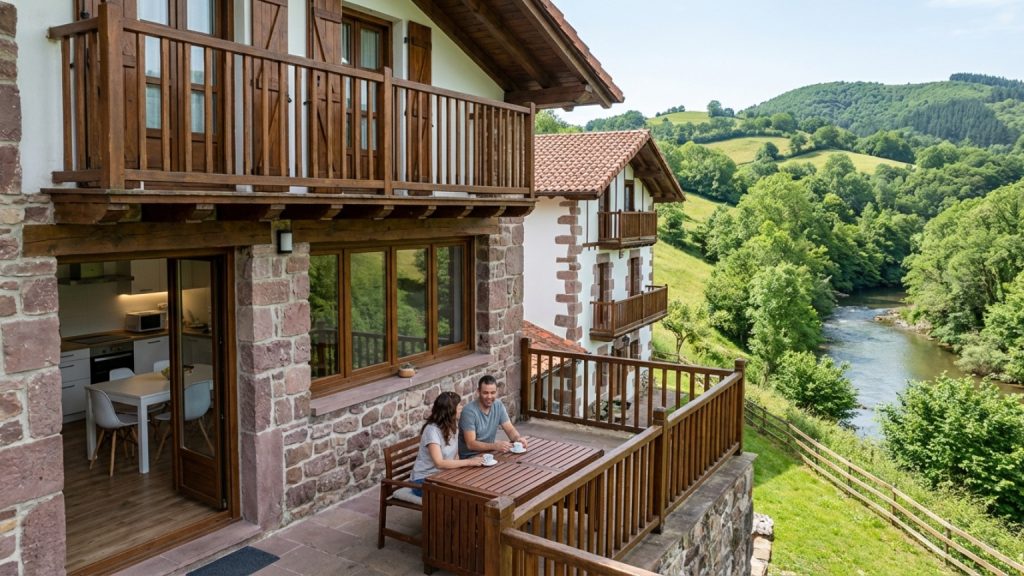 ¿Qué es un apartamento rural en Elizondo y qué lo hace especial?